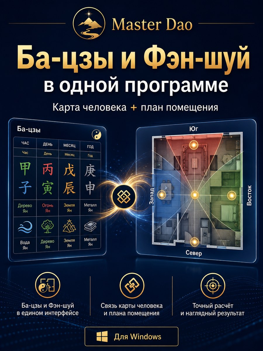 Master Dao — Ба-цзы и Фэн-шуй в одной программе