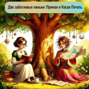 Прямая и Косая Печать