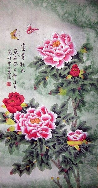 ✨ Китайская легенда о пионе 🌸