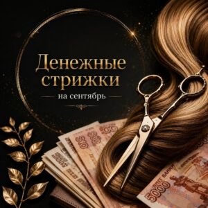 Денежная стрижка волос на сентябрь 2026