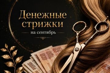 Денежная стрижка волос на сентябрь 2026