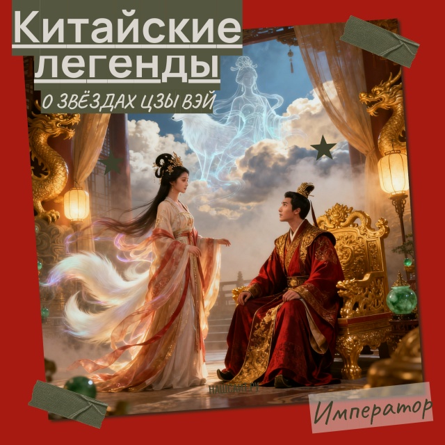 Китайские легенды о звёздах Цзы Вэй Доу Шу
