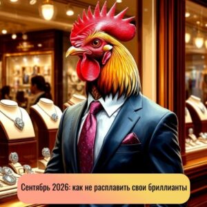 Сентябрь 2026: как не расплавить свои бриллианты