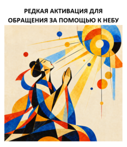 РЕДКАЯ АКТИВАЦИЯ ДЛЯ ОБРАЩЕНИЯ ЗА ПОМОЩЬЮ К НЕБУ