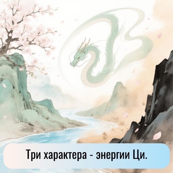 Три характера энергии ци
