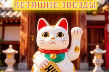 Кот, молния и летящие звёзды Кот, молния и летящие звёзды